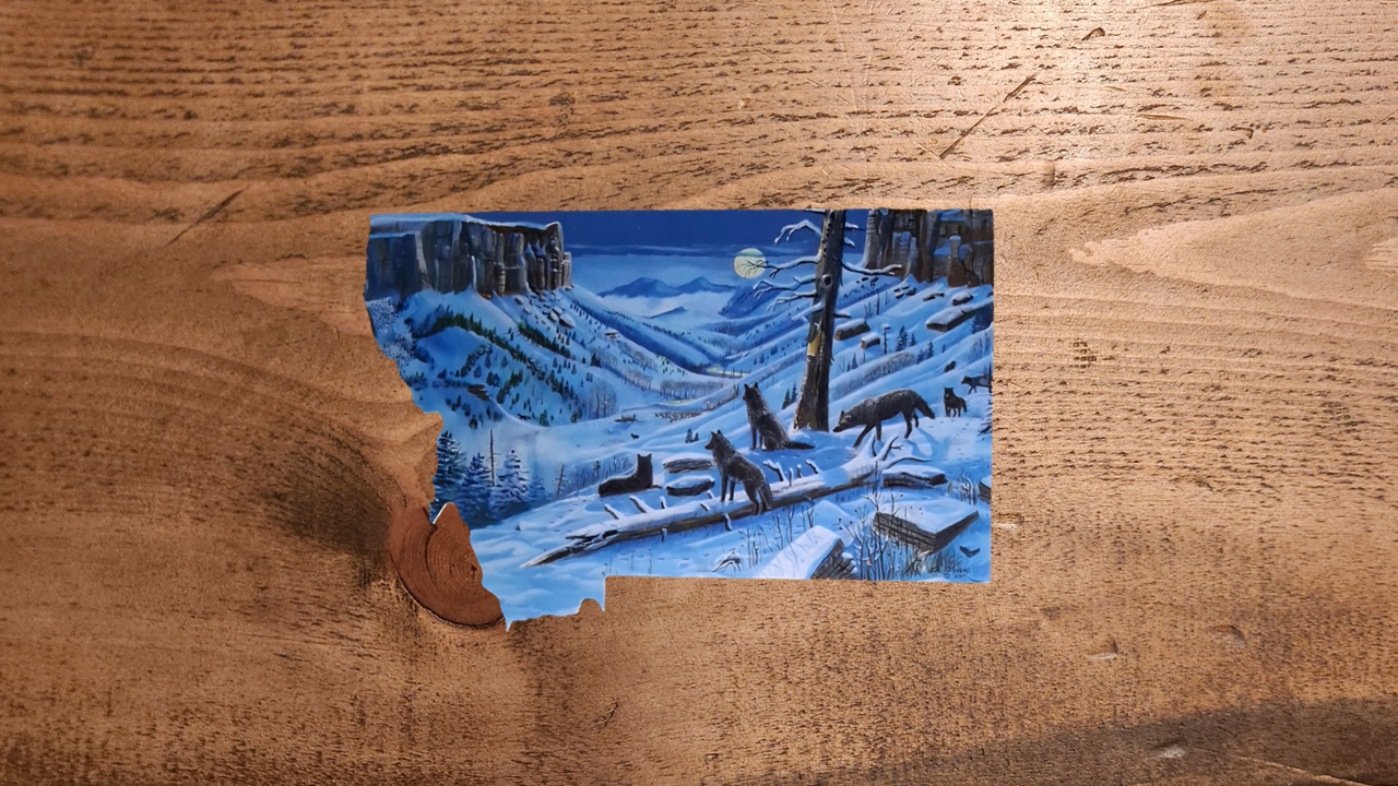 Montana Metal Cuts, Moon Wolves 2nd edition